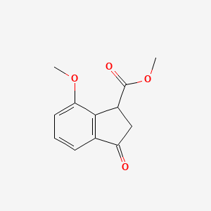 methyl 7-methoxy-3-oxo-2,3-dihydro-1H-indene-1-carboxylate