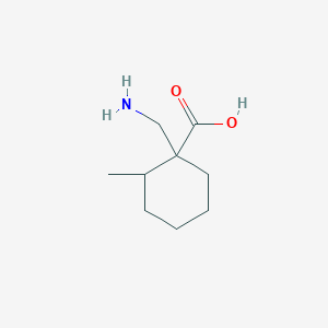 1-(Aminomethyl)-2-methylcyclohexane-1-carboxylic acid