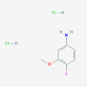 4-Iodo-3-methoxyaniline dihydrochloride