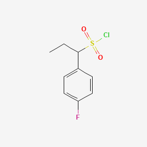 1-(4-Fluorophenyl)propane-1-sulfonyl chloride