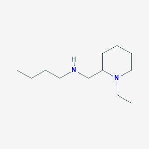 B1319011 N-[(1-ethylpiperidin-2-yl)methyl]butan-1-amine CAS No. 901586-15-0