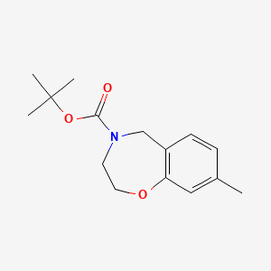 4-Boc-8-methyl-2,3,4,5-tetrahydrobenzo[f][1,4]oxazepine