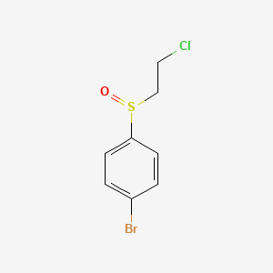 1-Bromo-4-(2-chloroethanesulfinyl)benzene