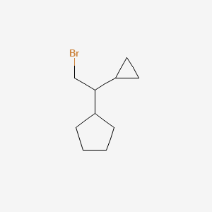 (2-Bromo-1-cyclopropylethyl)cyclopentane