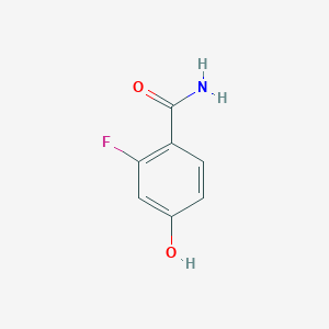 B1319021 2-Fluoro-4-hydroxybenzamide CAS No. 1133122-96-9