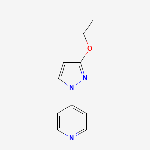 4-(3-Ethoxy-1H-pyrazol-1-yl)pyridine