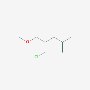 2-(Chloromethyl)-1-methoxy-4-methylpentane