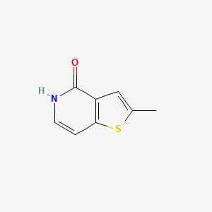 molecular formula C8H7NOS B1319026 2-甲基噻吩并[3,2-c]吡啶-4(5H)-酮 CAS No. 59207-23-7