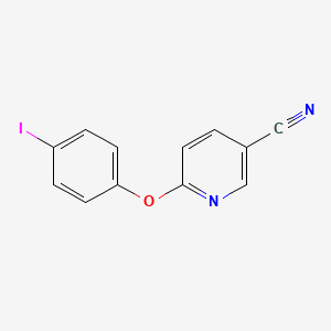 B1319038 6-(4-Iodophenoxy)nicotinonitrile CAS No. 1061725-46-9