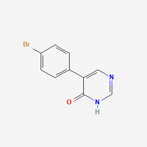 5-(4-Bromophenyl)-3,4-dihydropyrimidin-4-one