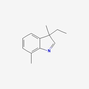 3-Ethyl-3,7-dimethyl-3H-indole