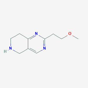 2-(2-Methoxyethyl)-5H,6H,7H,8H-pyrido[4,3-d]pyrimidine