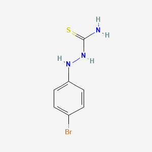 molecular formula C7H8BrN3S B13190568 [(4-Bromophenyl)amino]thiourea 