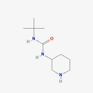 3-tert-Butyl-1-(piperidin-3-yl)urea