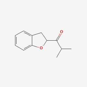 1-(2,3-Dihydro-1-benzofuran-2-YL)-2-methylpropan-1-one