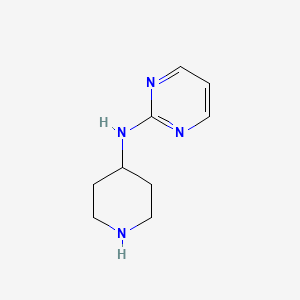 molecular formula C9H14N4 B1319067 N-(哌啶-4-基)嘧啶-2-胺 CAS No. 69385-85-9