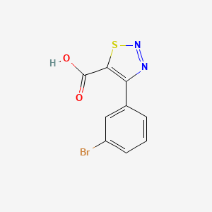 4-(3-Bromophenyl)-1,2,3-thiadiazole-5-carboxylic acid