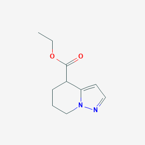 molecular formula C10H14N2O2 B13190799 Ethyl 4H,5H,6H,7H-pyrazolo[1,5-A]pyridine-4-carboxylate 