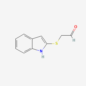 2-(1H-Indol-2-ylsulfanyl)acetaldehyde