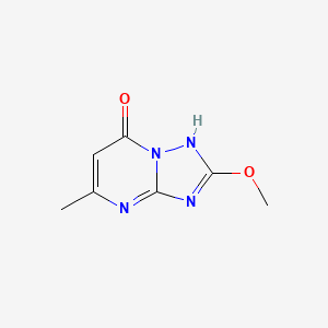 2-Methoxy-5-methyl-4H,7H-[1,2,4]triazolo[1,5-a]pyrimidin-7-one