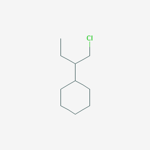 (1-Chlorobutan-2-YL)cyclohexane