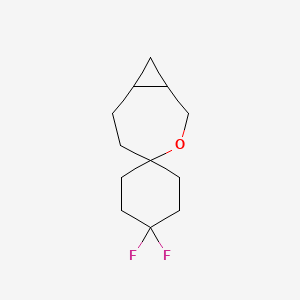 4',4'-Difluoro-3-oxaspiro[bicyclo[5.1.0]octane-4,1'-cyclohexane]