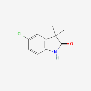 5-Chloro-3,3,7-trimethyl-2,3-dihydro-1H-indol-2-one