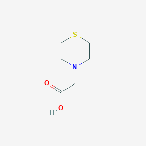B1319115 2-Thiomorpholinoacetic acid CAS No. 6007-55-2