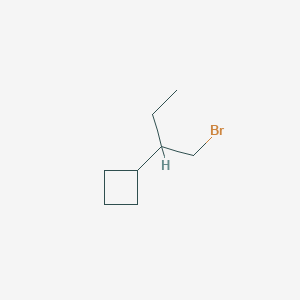 (1-Bromobutan-2-yl)cyclobutane