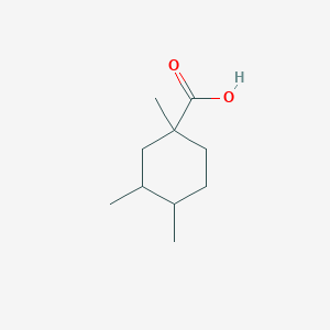 1,3,4-Trimethylcyclohexane-1-carboxylic acid