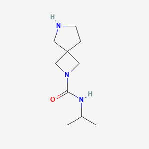 N-(Propan-2-yl)-2,6-diazaspiro[3.4]octane-2-carboxamide