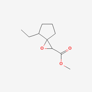 Methyl 4-ethyl-1-oxaspiro[2.4]heptane-2-carboxylate