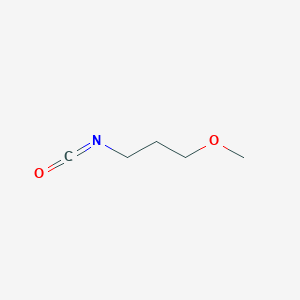molecular formula C5H9NO2 B1319133 1-异氰酸酯-3-甲氧基丙烷 CAS No. 7019-13-8