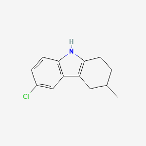 6-chloro-3-methyl-2,3,4,9-tetrahydro-1H-carbazole