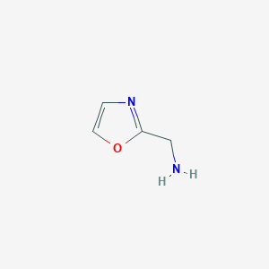 molecular formula C4H6N2O B1319137 Oxazol-2-ylmethanamine CAS No. 885331-17-9