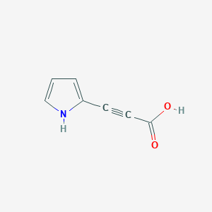 3-(1H-Pyrrol-2-YL)prop-2-ynoic acid