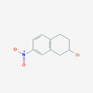 2-Bromo-7-nitro-1,2,3,4-tetrahydronaphthalene