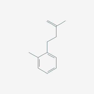 molecular formula C12H16 B1319142 2-Methyl-4-(2-methylphenyl)-1-butene CAS No. 731772-15-9