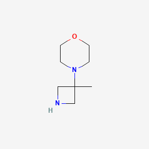 4-(3-Methylazetidin-3-yl)morpholine