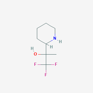 1,1,1-Trifluoro-2-(piperidin-2-yl)propan-2-ol