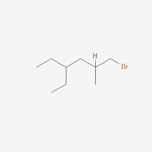 1-Bromo-4-ethyl-2-methylhexane