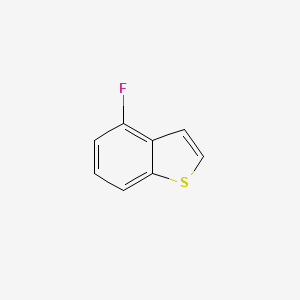 molecular formula C8H5FS B1319160 4-Fluorobenzo[b]thiophene CAS No. 310466-38-7