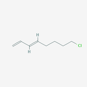 molecular formula C8H13Cl B13191616 (3E)-8-Chloroocta-1,3-diene 