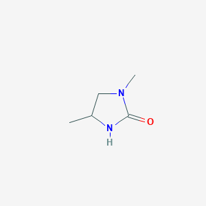 molecular formula C5H10N2O B13191776 1,4-Dimethylimidazolidin-2-one CAS No. 1314959-54-0