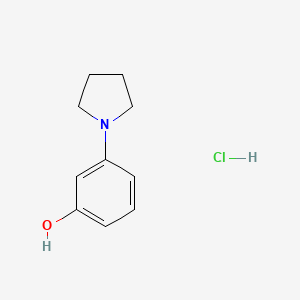 3-(Pyrrolidin-1-yl)phenol hydrochloride