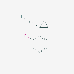 1-(1-Ethynylcyclopropyl)-2-fluorobenzene