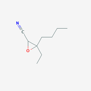 3-Butyl-3-ethyloxirane-2-carbonitrile