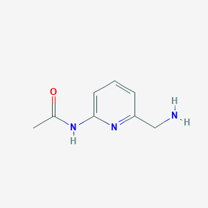 N-[6-(Aminomethyl)pyridin-2-YL]acetamide