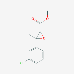 Methyl 3-(3-chlorophenyl)-3-methyloxirane-2-carboxylate