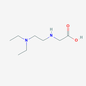 2-{[2-(Diethylamino)ethyl]amino}acetic acid